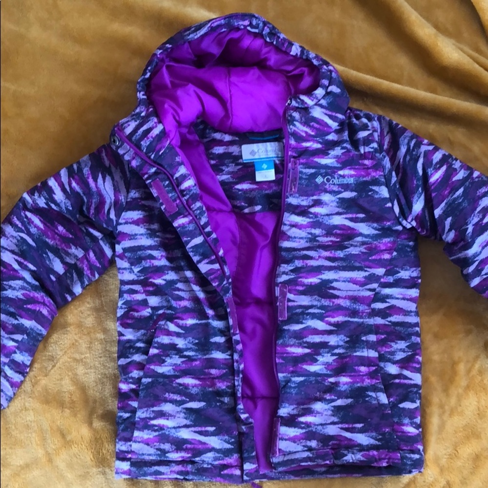 Girls S (7/8) Columbia Winter Jacket